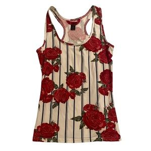 Hot Kiss Medium Rose Tank Top